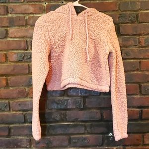 Hollister crop hoodie